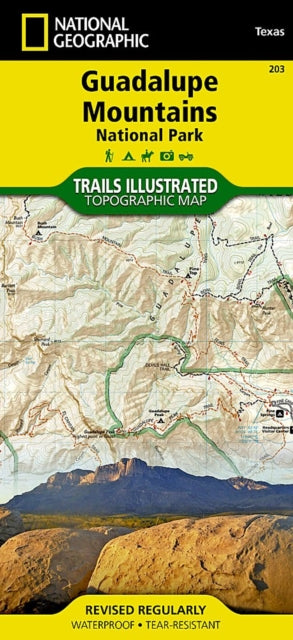 Guadalupe Mountains National Park: Trails Illustrated National Parks