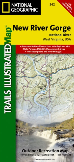 New River Gorge National River: Trails Illustrated National Parks