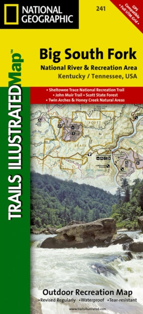 Big South Fork National Recreation Area: Trails Illustrated National Parks