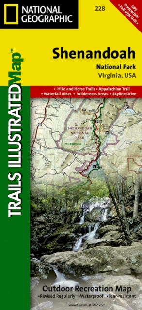 Shenandoah National Park: Trails Illustrated National Parks