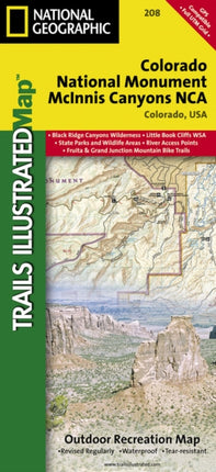 Colorado National Monument: Trails Illustrated National Parks