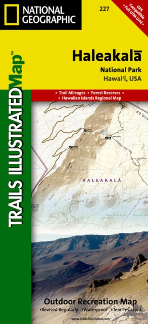 Haleakala National Park: Trails Illustrated National Parks