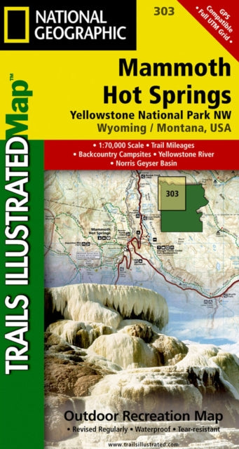 Yellowstone Nw/mammoth Hot Springs: Trails Illustrated National Parks