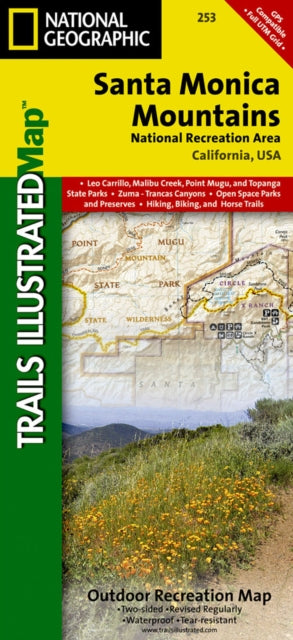 Santa Monica Mountains: Trails Illustrated National Parks