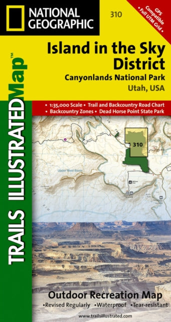 Canyonlands - Island In The Sky District: Trails Illustrated National Parks