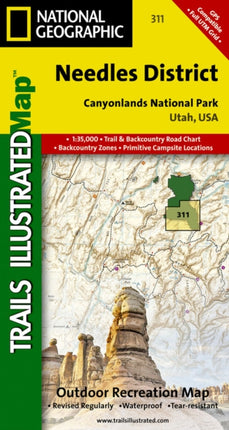 Canyonlands - Needles District: Trails Illustrated National Parks