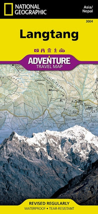 Langtang, Nepal: Travel Maps International Adventure Map