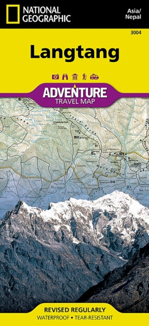 Langtang, Nepal: Travel Maps International Adventure Map