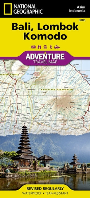 Bali, Lombok, And Komodo: Travel Maps International Adventure Map