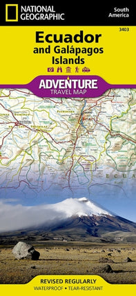 Ecuador And Galapagos Islands: Travel Maps International Adventure Map