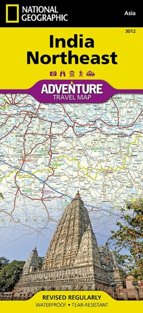 India, Northeast: Travel Maps International Adventure Map