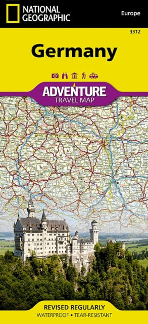 Germany: Travel Maps International Adventure Map