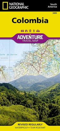 Colombia: Travel Maps International Adventure Map