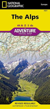 Alps: Travel Maps International Adventure Map