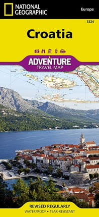 Croatia: Travel Maps International Adventure Map