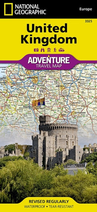 United Kingdom: Travel Maps International Adventure Map