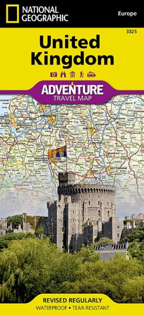 United Kingdom: Travel Maps International Adventure Map