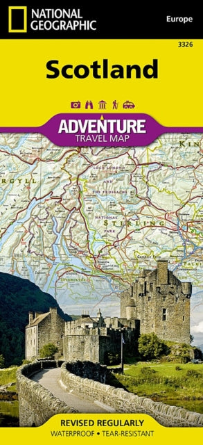 Scotland: Travel Maps International Adventure Map