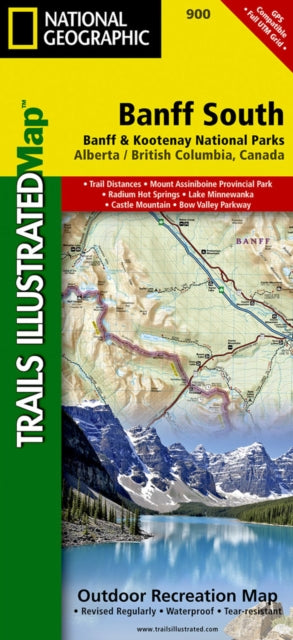 Banff South: Trails Illustrated National Parks