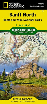 Banff North: Trails Illustrated National Parks