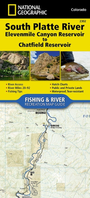 South Platte River Elevenmile Canyon Reservoir to Chatfield Reservoir Map