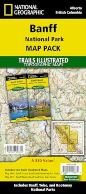 Banff National Park [map Pack Bundle]: Trails Illustrated Maps