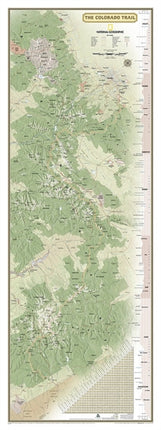 National Geographic Colorado Trail Laminated Wall