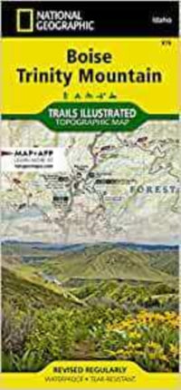 Boise Trinity Mountain Map