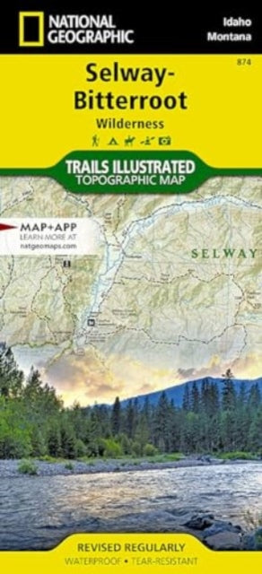 SelwayBitteroot Wilderness Map