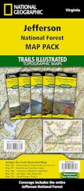 Jefferson National Forest [Map Pack Bundle]