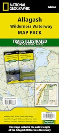 Allagash Wilderness Waterway [Map Pack Bundle]