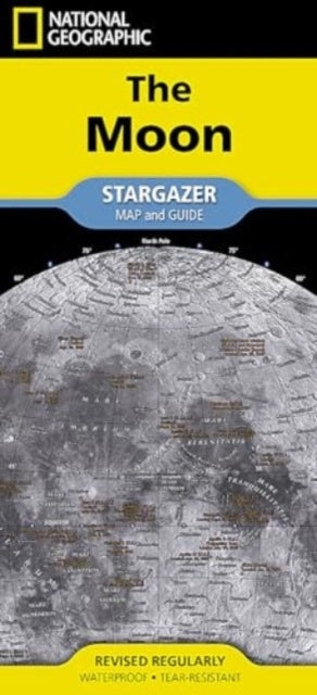 National Geographic Moon Map Stargazer Folded