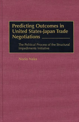 Predicting Outcomes in United States-Japan Trade