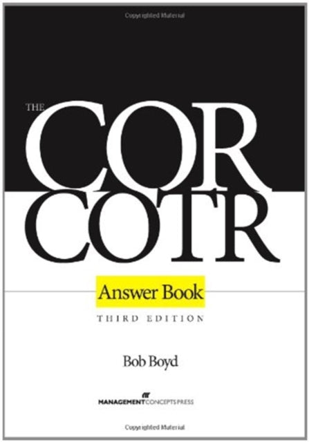 The COR/COTR Answer Book