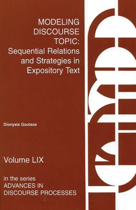 Modeling Discourse Topic: Sequential Relations