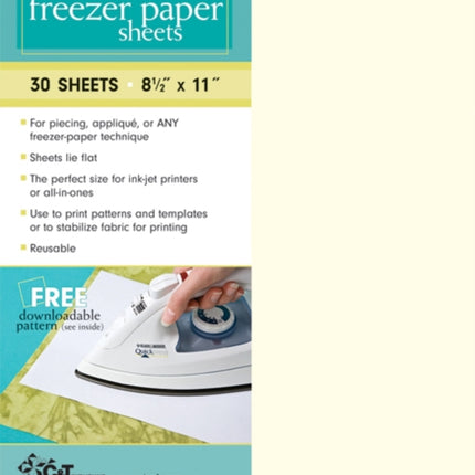 Quilters Freezer Paper Sheets