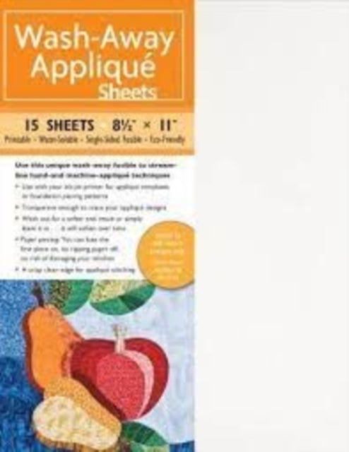 WashAway Applique Sheets