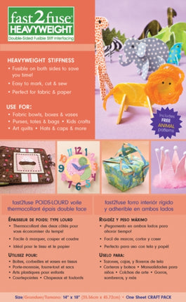 fast2fuse Heavy Craft Pack 15 X 18