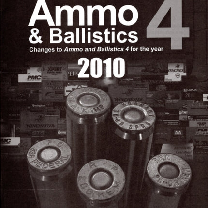 Addendum 1 to Ammo & Ballistics 4 2010, SC