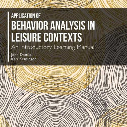 Application of Behavior Analysis in Leisure