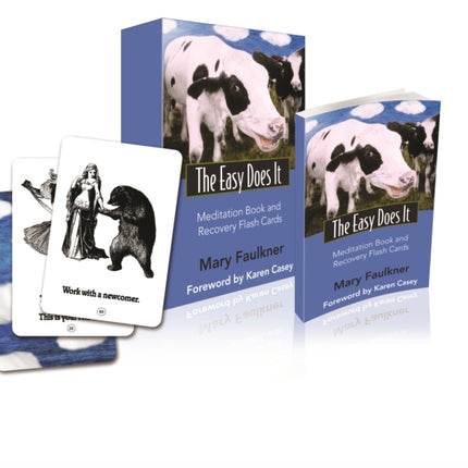 The Easy Does it Meditation Book and Recovery Flash Cards