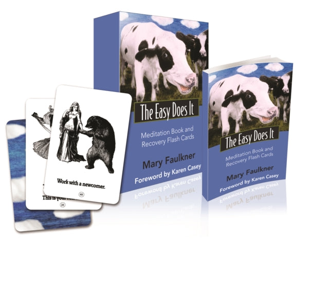 The Easy Does it Meditation Book and Recovery Flash Cards