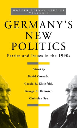 Germany's New Politics: Parties and Issues in the