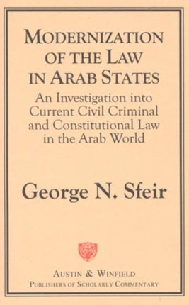 Modernization of the Law in Arab States: An