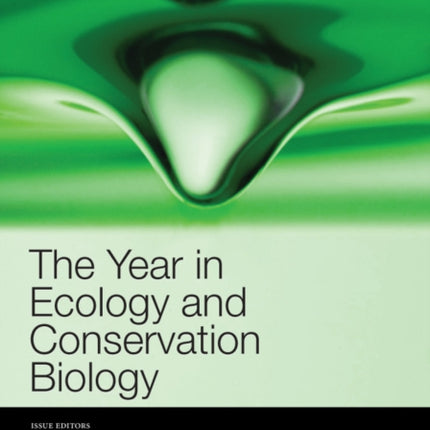 The Year in Ecology and Conservation Biology 2012, Volume 1249