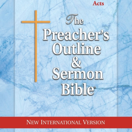 Preacher's Outline & Sermon Bible-NIV-Acts
