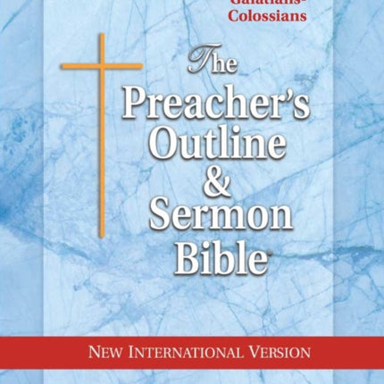 Preacher's Outline & Sermon Bible-NIV-Galatians-Colossians