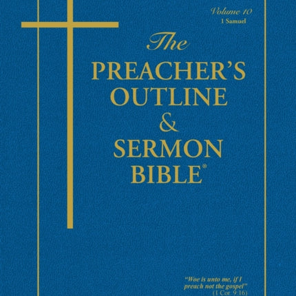 Preacher's Outline & Sermon Bible-KJV-1 Samuel