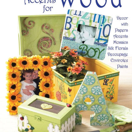 Trendy Accents for Wood: Decor with Paper Accents, Mosaics, Silk Florals, Decoupage, Einvirotex, Paints