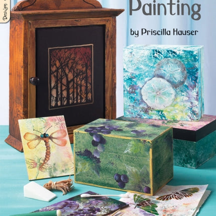 Brushless Painting: Craft Foam and Ribbon
